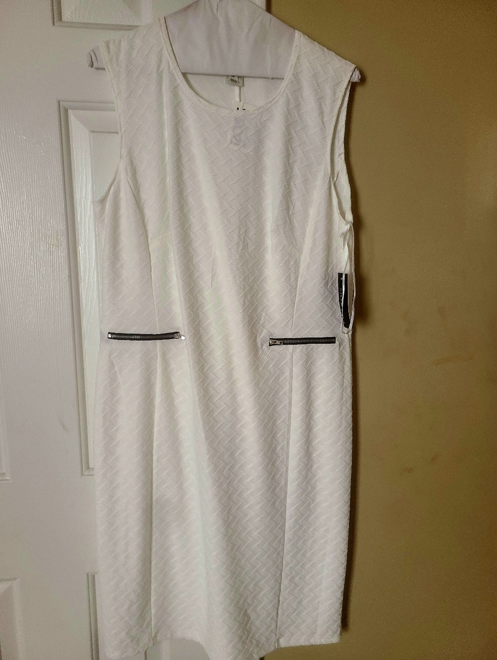 White Sheath Dress